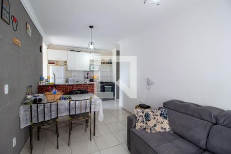 Sala de apartamento para alugar com 2 quartos, 52m² em Júlio de Mesquita Filho, Sorocaba