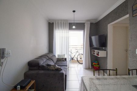 Sala de apartamento para alugar com 2 quartos, 52m² em Júlio de Mesquita Filho, Sorocaba