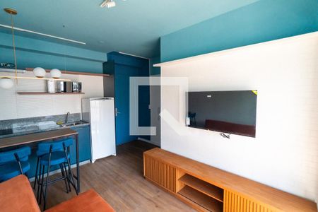 Sala/Cozinha de apartamento para alugar com 1 quarto, 29m² em São Judas, São Paulo