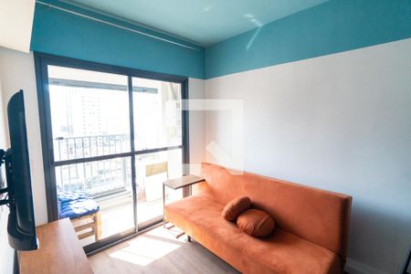 Sala/Cozinha de apartamento para alugar com 1 quarto, 29m² em São Judas, São Paulo