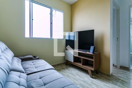 Sala de apartamento para alugar com 2 quartos, 54m² em Vila Bela Flor, Mogi das Cruzes