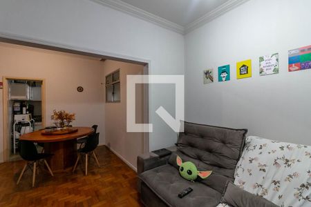Sala de apartamento à venda com 3 quartos, 104m² em Santo Agostinho, Belo Horizonte