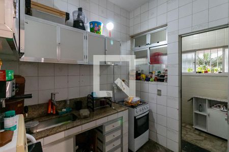 Cozinha  de apartamento à venda com 3 quartos, 104m² em Santo Agostinho, Belo Horizonte