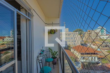 Varanda da Sala de apartamento à venda com 4 quartos, 175m² em Santa Ines, Belo Horizonte