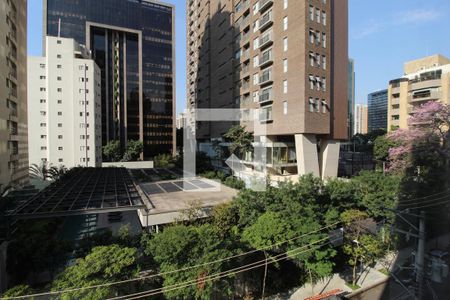 Vista da Varanda de apartamento para alugar com 1 quarto, 52m² em Jardim Europa, São Paulo