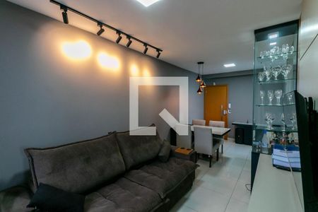 Sala de apartamento à venda com 2 quartos, 60m² em Cinquentenario, Belo Horizonte