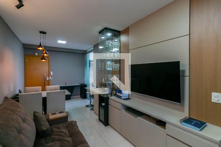 Sala de apartamento à venda com 2 quartos, 60m² em Cinquentenario, Belo Horizonte