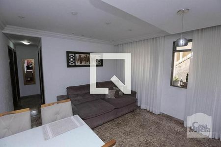 Sala de apartamento à venda com 2 quartos, 78m² em Eldorado, Contagem