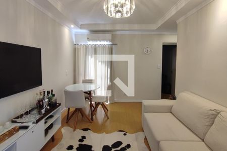 Sala de apartamento à venda com 2 quartos, 60m² em Vila Lemos, Campinas