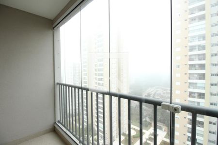 Varanda da sala  de apartamento para alugar com 2 quartos, 68m² em Parque Reboucas, São Paulo