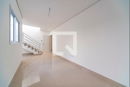 Sala de apartamento à venda com 2 quartos, 92m² em Vila Humaitá, Santo André