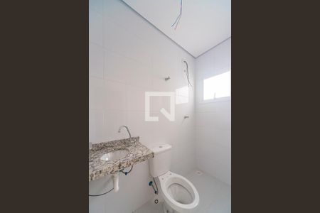 Banheiro de apartamento à venda com 2 quartos, 92m² em Vila Humaitá, Santo André