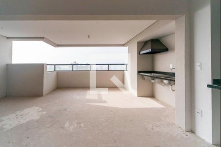 Varanda da Sala de apartamento à venda com 3 quartos, 125m² em Vila Santa Teresa, Santo André