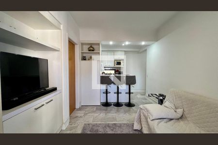 Sala de apartamento à venda com 1 quarto, 36m² em Paraíso, São Paulo