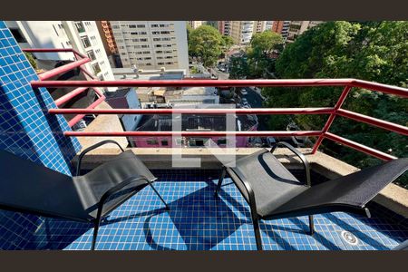 Sacada de apartamento à venda com 1 quarto, 36m² em Paraíso, São Paulo