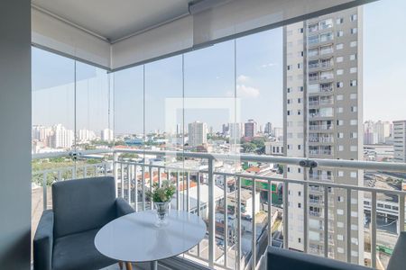 Varanda de apartamento à venda com 2 quartos, 54m² em Casa Branca, Santo André