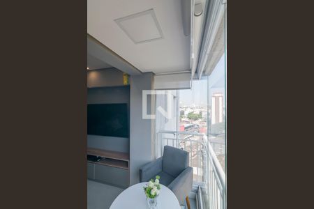 Varanda de apartamento à venda com 2 quartos, 54m² em Casa Branca, Santo André