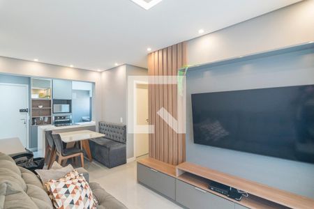 Sala de apartamento à venda com 2 quartos, 54m² em Casa Branca, Santo André