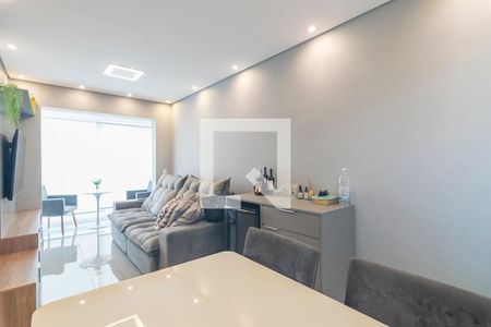 Sala de apartamento à venda com 2 quartos, 54m² em Casa Branca, Santo André