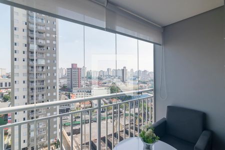 Varanda de apartamento à venda com 2 quartos, 54m² em Casa Branca, Santo André