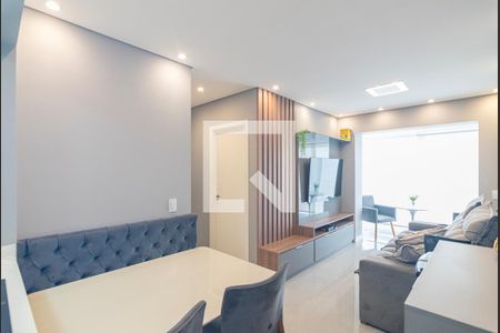 Sala de apartamento à venda com 2 quartos, 54m² em Casa Branca, Santo André