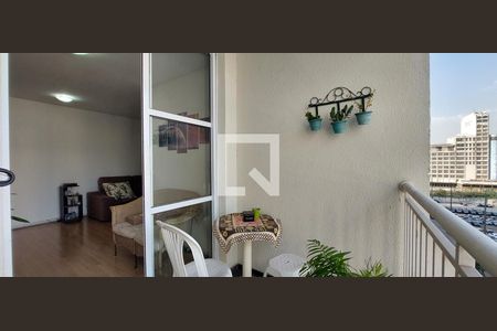 Varanda Sala de apartamento para alugar com 2 quartos, 64m² em Jardim, Santo André