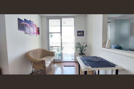 Sala de apartamento para alugar com 2 quartos, 64m² em Jardim, Santo André