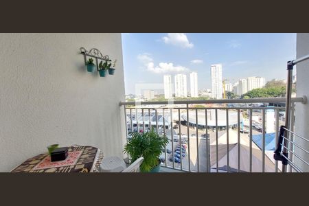 Varanda Sala de apartamento para alugar com 2 quartos, 64m² em Jardim, Santo André