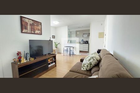 Sala de apartamento para alugar com 2 quartos, 64m² em Jardim, Santo André