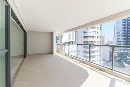 Varanda da Sala de apartamento à venda com 3 quartos, 196m² em Chácara Santo Antônio (zona Sul), São Paulo