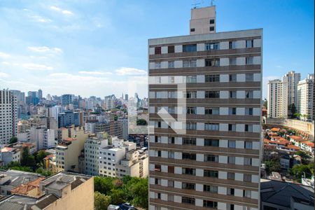 Vista da Sala/Quarto de kitnet/studio à venda com 1 quarto, 39m² em Bela Vista, São Paulo