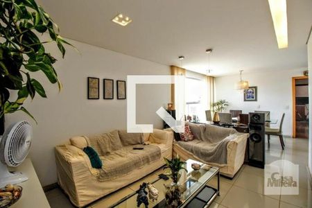 Sala  de apartamento à venda com 3 quartos, 92m² em Padre Eustáquio, Belo Horizonte