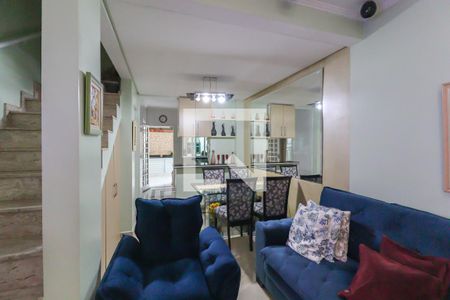 Sala de casa de condomínio à venda com 2 quartos, 79m² em Vila Maringa, Jundiaí