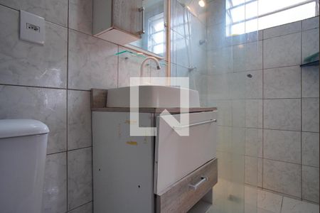 Banheiro Corredor Studio de kitnet/studio para alugar com 1 quarto, 27m² em Jardim Leopoldina, Porto Alegre