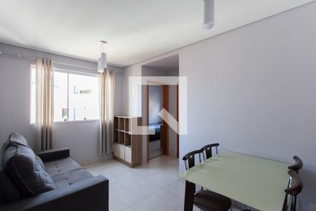 Sala de apartamento para alugar com 2 quartos, 47m² em Santa Branca, Belo Horizonte