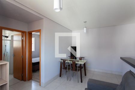 Sala de apartamento para alugar com 2 quartos, 47m² em Santa Branca, Belo Horizonte