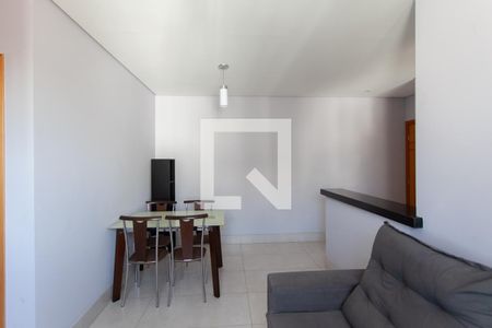 Sala de apartamento para alugar com 2 quartos, 47m² em Santa Branca, Belo Horizonte