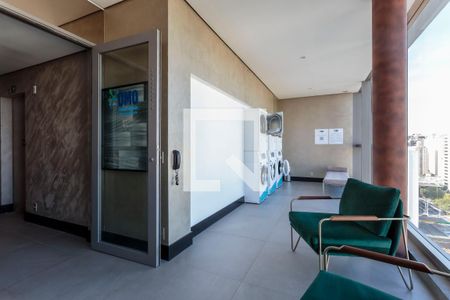 Studio para alugar com 29m², 1 quarto e sem vaga Studio para alugar com 29m², 1 quarto e sem vagaLavanderia