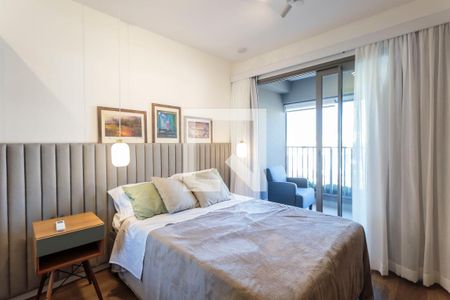 Studio para alugar com 29m², 1 quarto e sem vagaSala/Quarto