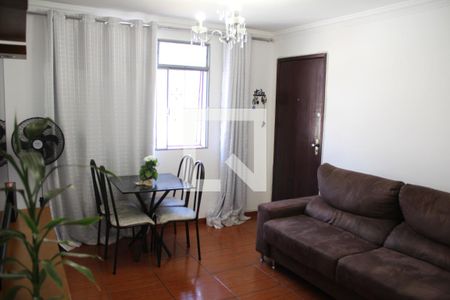 Sala de apartamento à venda com 3 quartos, 67m² em Glória, Contagem