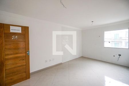 Sala e cozinha de apartamento para alugar com 1 quarto, 36m² em Tatuapé, São Paulo