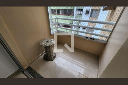 Varanda da Sala de apartamento para alugar com 2 quartos, 71m² em Vila Matias, Santos