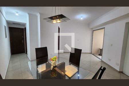 Detalhe Sala de apartamento para alugar com 2 quartos, 71m² em Vila Matias, Santos