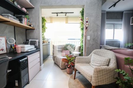 Sala de apartamento para alugar com 1 quarto, 47m² em Vila Andrade, São Paulo