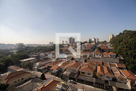 Varanda vista de apartamento à venda com 1 quarto, 45m² em Vila Dom Pedro I, São Paulo