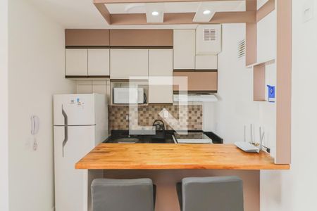 Quarto / Cozinha de apartamento para alugar com 1 quarto, 26m² em Vila Butantã, São Paulo