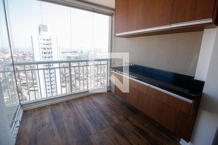 Varanda da Sala de apartamento para alugar com 2 quartos, 57m² em Parque Reboucas, São Paulo