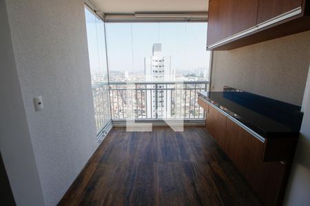 Varanda da Sala de apartamento para alugar com 2 quartos, 57m² em Parque Reboucas, São Paulo