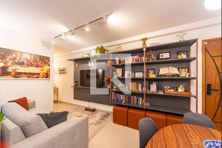 Sala de apartamento à venda com 2 quartos, 63m² em Vila Gilda, Santo André