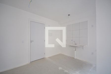 Sala/Cozinha de apartamento para alugar com 2 quartos, 36m² em Usina Piratininga, São Paulo